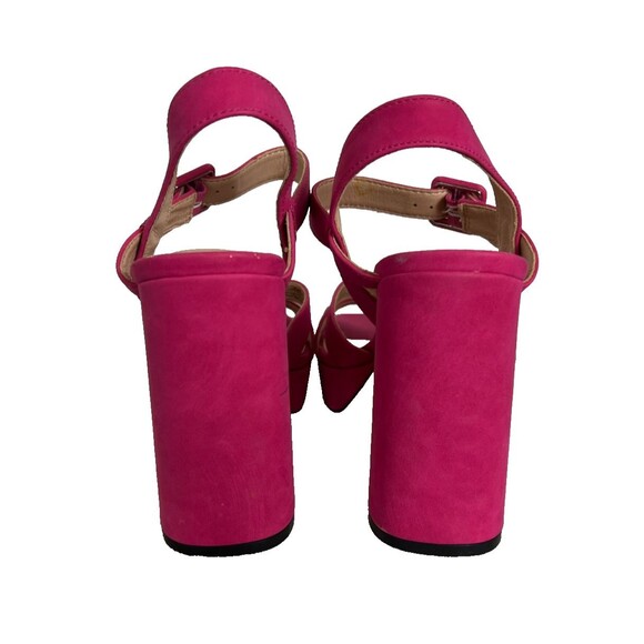 Limelight Hot Pink Amaris Chunky Platform Sandals Heels Size 10 Barbiecore Y2K - Picture 8 of 11